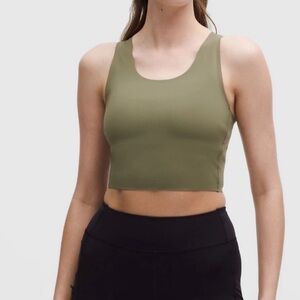 Lululemon NWT Fast and Free Tank *Light Bay Leaf Size Large
